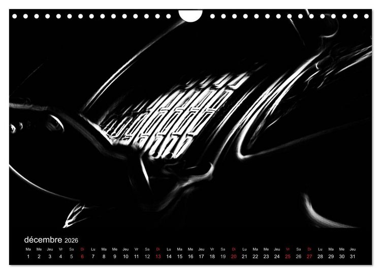 Produktbild: 911 Lignes (Calendrier mural 2026 DIN A4 vertical), CALVENDO calendrier mensuel