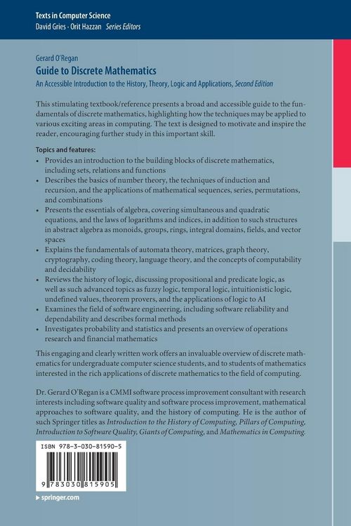 Produktbild: Guide to Discrete Mathematics