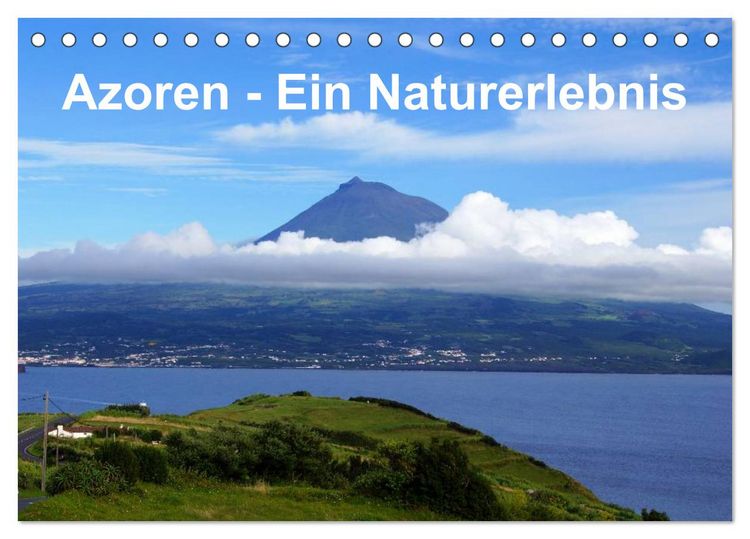 Produktbild: Azoren - Ein Naturerlebnis (Tischkalender 2026 DIN A5 quer), CALVENDO Monatskalender