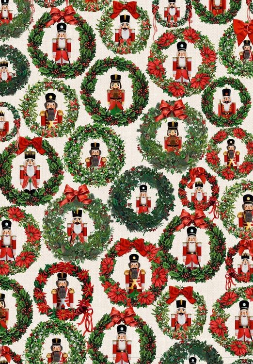 Produktbild: Geschenkpapier-Buch: Sch&ouml;ner schenken - Weihnachtlich (Behr)