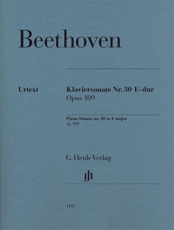 Produktbild: Ludwig van Beethoven - Klaviersonate Nr. 30 E-dur op. 109