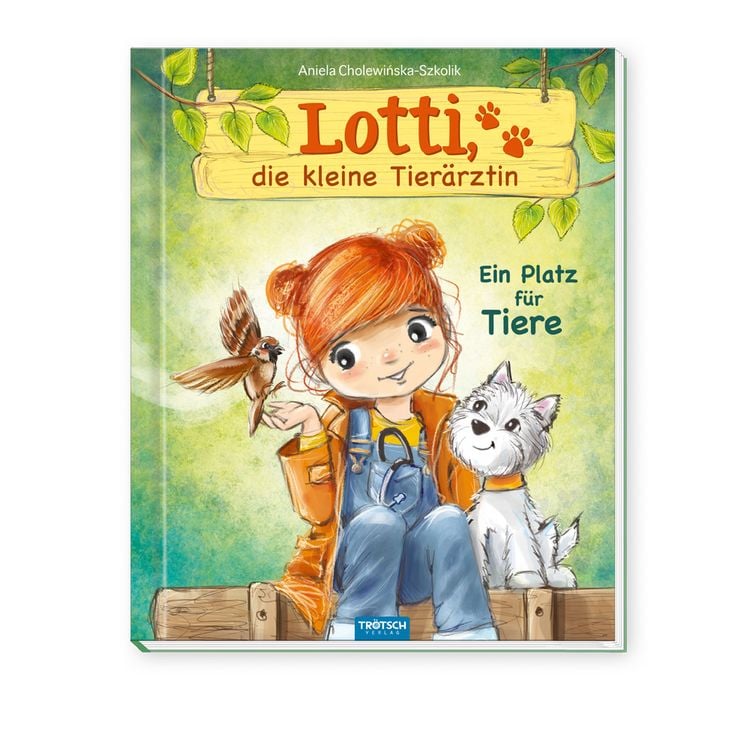 Produktbild: TR&Ouml;TSCH - Lotti, die kleine Tier&auml;rztin "Ein Platz f&uuml;r Tiere" | Liebevoll illustriertes Kinderbuch &uuml;ber Lotti und ihre tierischen Patienten. Kinderbuch &uuml;ber Tierliebe und F&uuml;rsorge | Ab 6 Jahren