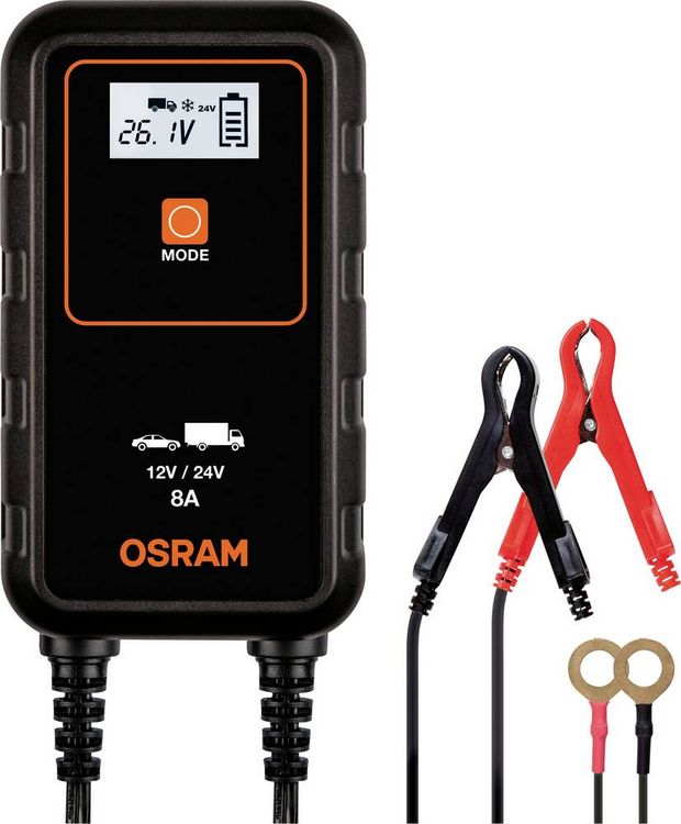 Produktbild: Osram Automotive OEBCS908 4052899620544 Automatikladeger&auml;t 12 V, 24V 4 A, 8A 4 A, 8A