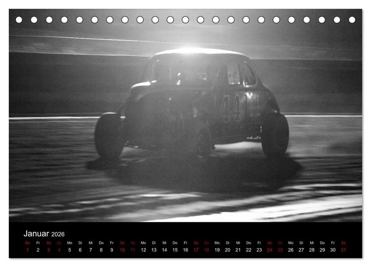 Produktbild: Dirt Track Races (Tischkalender 2026 DIN A5 quer), CALVENDO Monatskalender