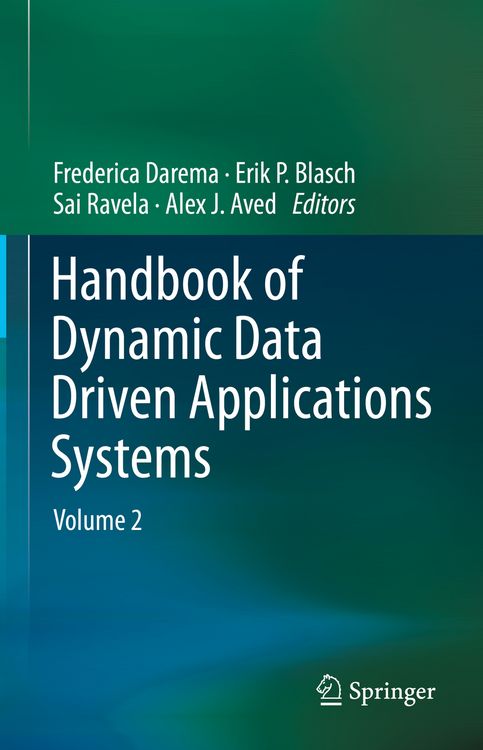 Produktbild: Handbook of Dynamic Data Driven Applications Systems