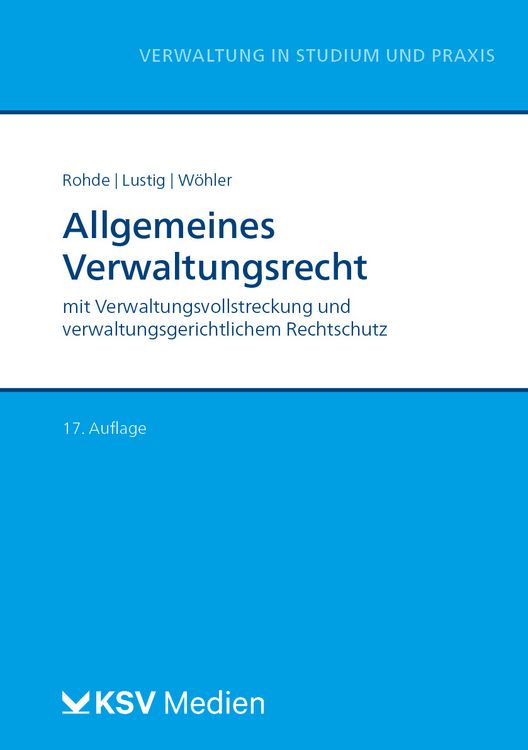 Produktbild: Allgemeines Verwaltungsrecht