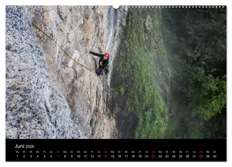 Produktbild: Climbing Solutions - Bergsport weltweit (Wandkalender 2026 DIN A2 quer), CALVENDO Monatskalender