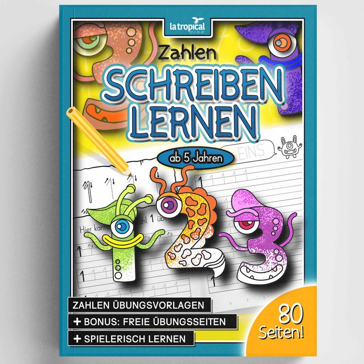Produktbild: Zahlen schreiben lernen ab 5 Jahren