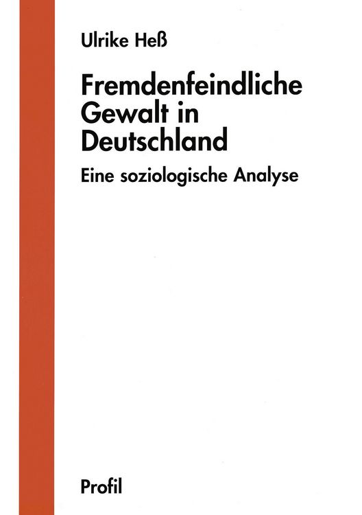 Produktbild: Fremdenfeindliche Gewalt in Deutschland