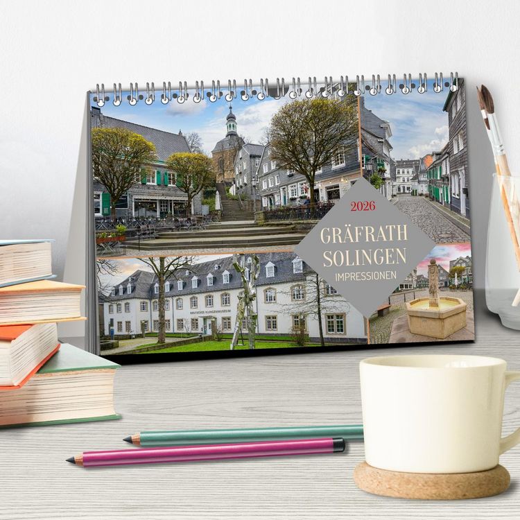 Produktbild: Solingen-Gr&auml;frath Impressionen (Tischkalender 2026 DIN A5 quer), CALVENDO Monatskalender