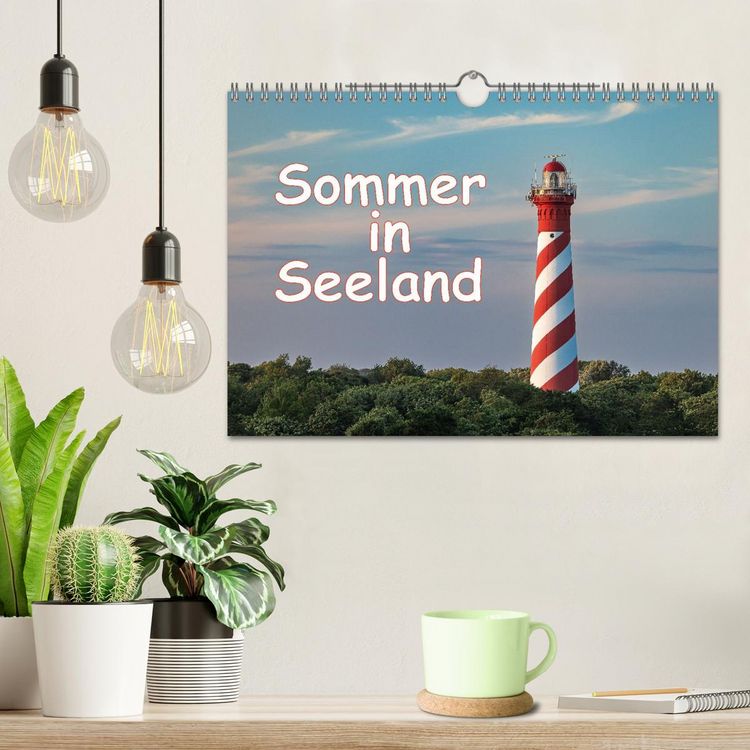 Produktbild: Sommer in Seeland (Wandkalender 2026 DIN A4 quer), CALVENDO Monatskalender