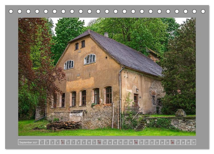 Produktbild: Verlassen - Vergessen- Verwunschen (Tischkalender 2027 DIN A5 quer), CALVENDO Monatskalender