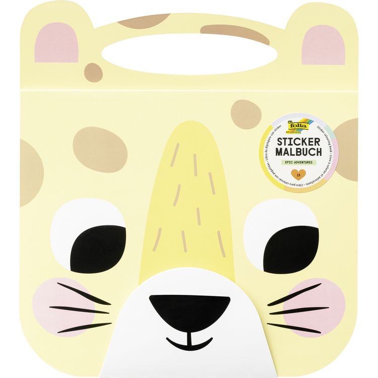 Produktbild: folia Sticker Malbuch Epic Adventures 15 Seiten