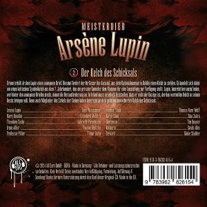Produktbild: Meisterdieb Ars&egrave;ne Lupin - Der Kelch des Schicksals,1 Audio-CD