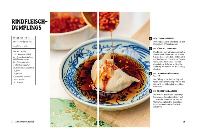 Produktbild: Dumplings - Chinesische Teigtaschen