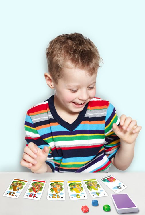 Produktbild: Zahlenstra&szlig;e - Lernspiel Addition und Subtraktion bis 50 (Kinderspiel)