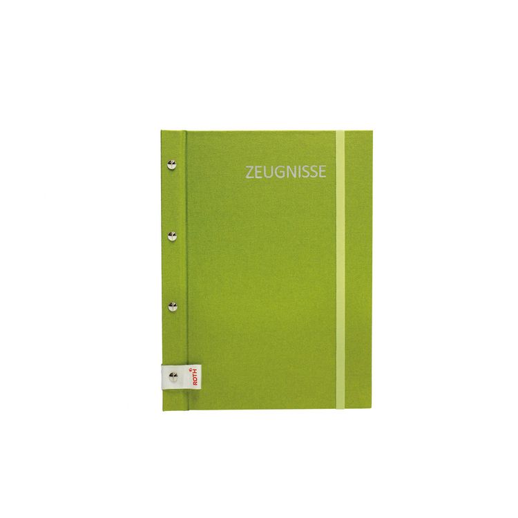 Produktbild: Zeugnismappe Metallium green