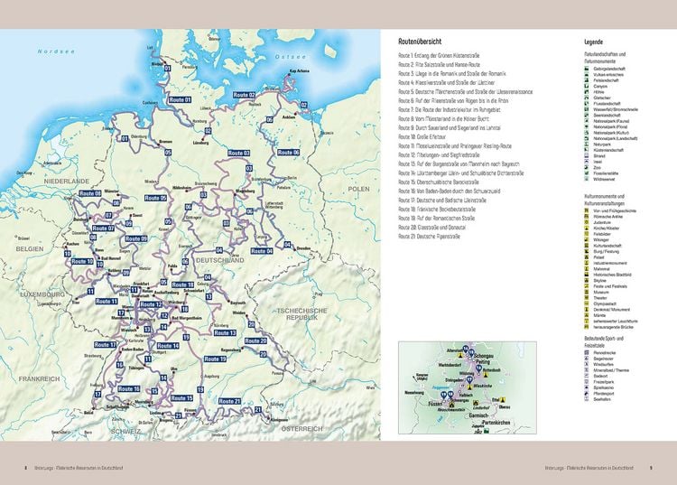 Produktbild: Unterwegs Malerische Reiserouten in Deutschland