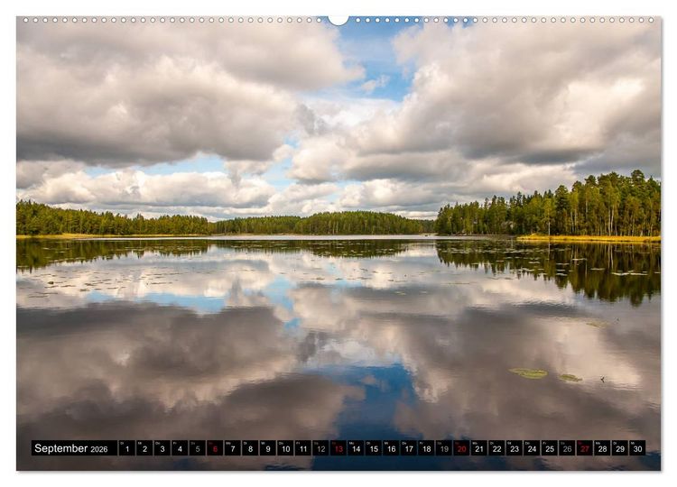 Produktbild: S&uuml;dliches Finnland (Wandkalender 2026 DIN A2 quer), CALVENDO Monatskalender