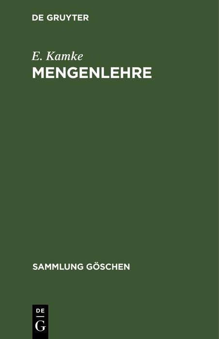 Produktbild: Mengenlehre