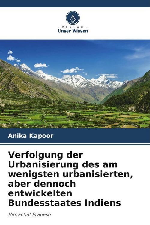 Produktbild: Kapoor, A: Verfolgung der Urbanisierung des am wenigsten urb