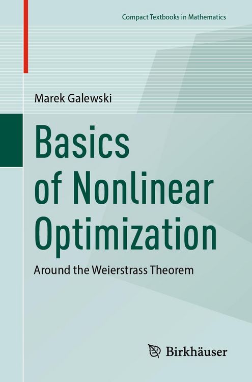 Produktbild: Basics of Nonlinear Optimization