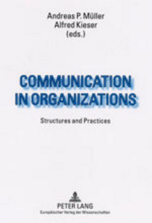 Produktbild: Communication in Organizations