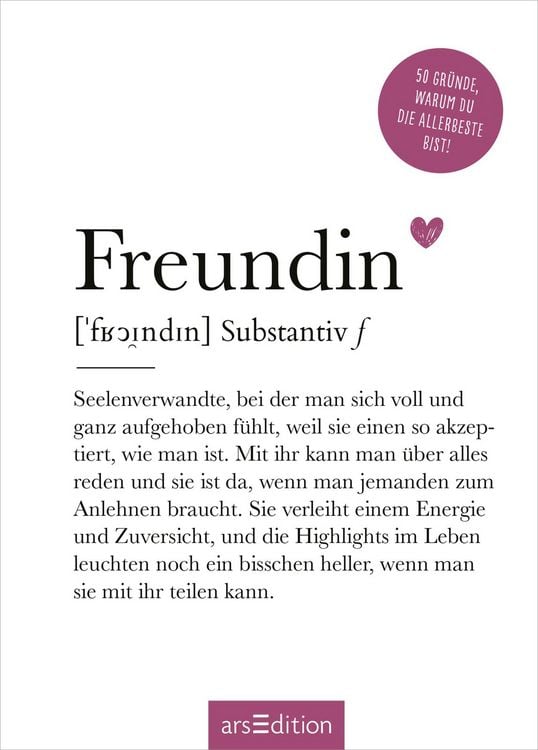 Freundin (Substantiv, f)" online kaufen