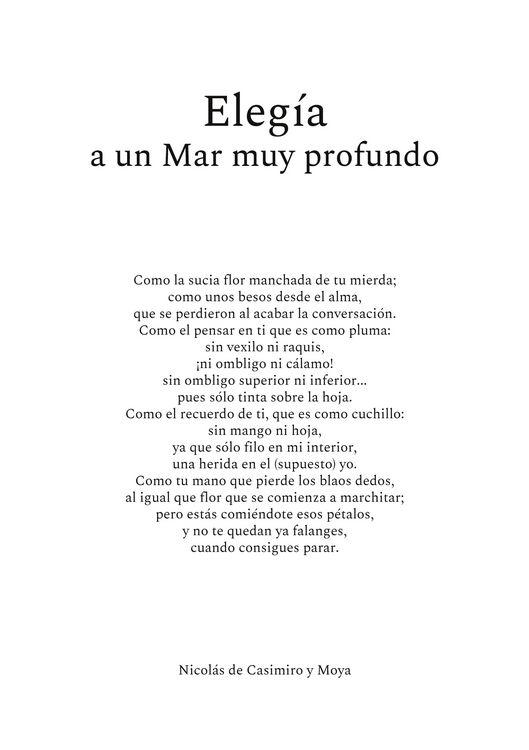 Produktbild: Eleg&iacute;a a un Mar muy profundo