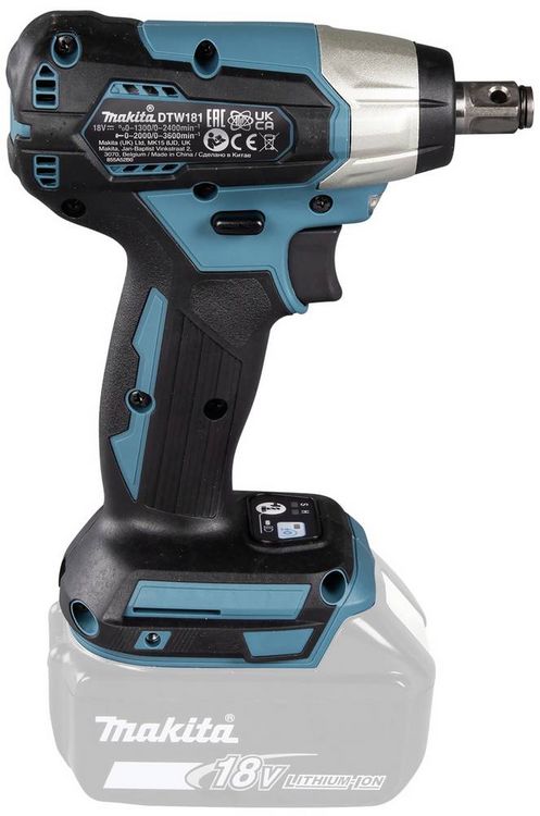Produktbild: Makita DTW181Z Akku-Schlagschrauber 210 Nm 18 V Anzahl mitgelieferte Akkus 0 ohne Akku, ohne Ladeger&auml;t
