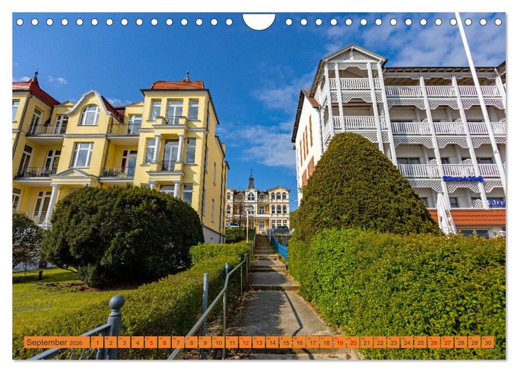 Produktbild: Mein Kaiserbad Bansin (Wandkalender 2026 DIN A4 quer), CALVENDO Monatskalender