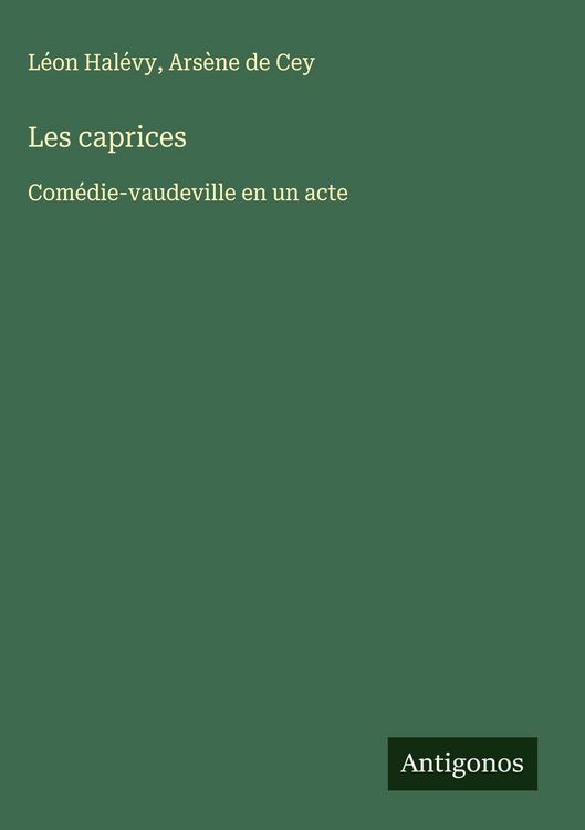 Produktbild: Les caprices