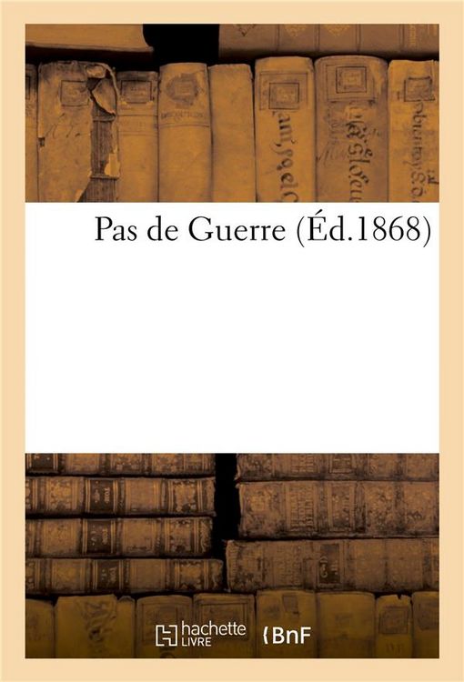 Produktbild: Pas de Guerre