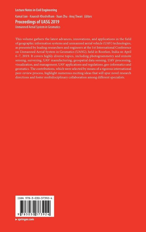 Produktbild: Proceedings of UASG 2019