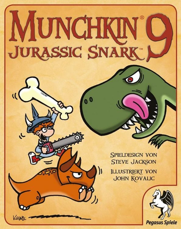 Produktbild: Pegasus - Munchkin 9 - Jurassic Snark