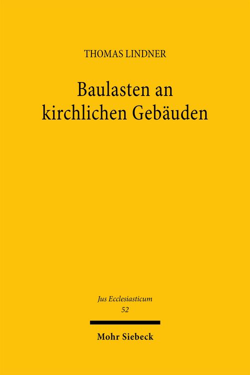 Produktbild: Baulasten an kirchlichen Geb&auml;uden