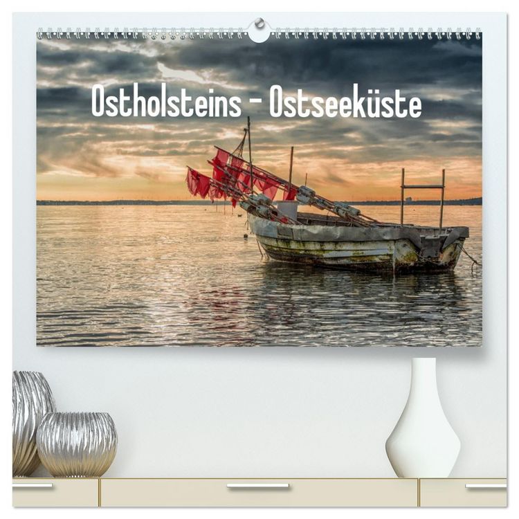 Produktbild: Ostholsteins Ostseek&uuml;ste (hochwertiger Premium Wandkalender 2026 DIN A2 quer), Kunstdruck in Hochglanz