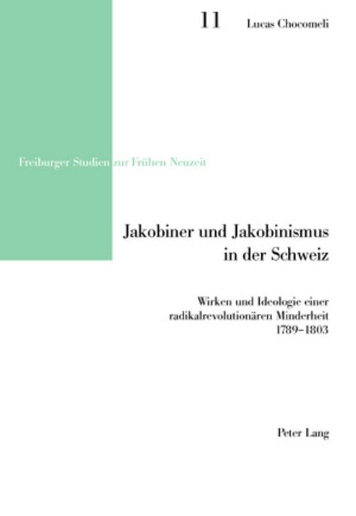Produktbild: Jakobiner und Jakobinismus in der Schweiz