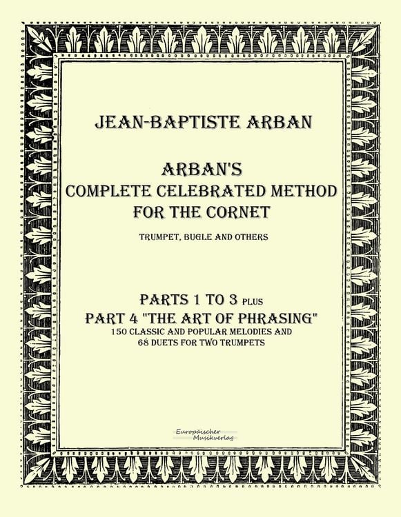 Produktbild: Arban&acute;s complete celebrated method for the cornet