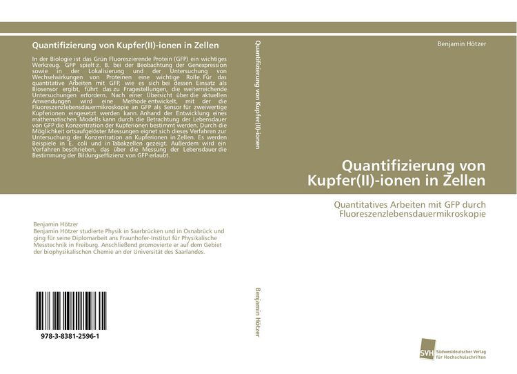 Produktbild: Quantifizierung von Kupfer(II)-ionen in Zellen