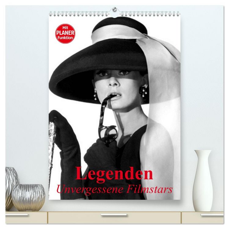 Produktbild: Legenden - Unvergessene Filmstars (hochwertiger Premium Wandkalender 2026 DIN A2 hoch), Kunstdruck in Hochglanz