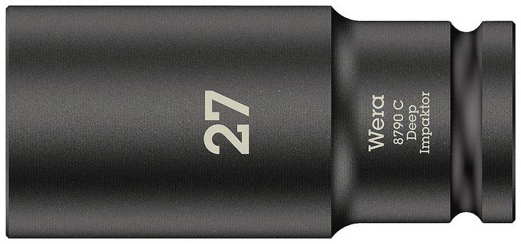 Produktbild: Wera 8790 C Impaktor Deep 05004840001 Innen-Sechskant Steckschl&uuml;sseleinsatz 27 mm 1/2" (12.5 mm)