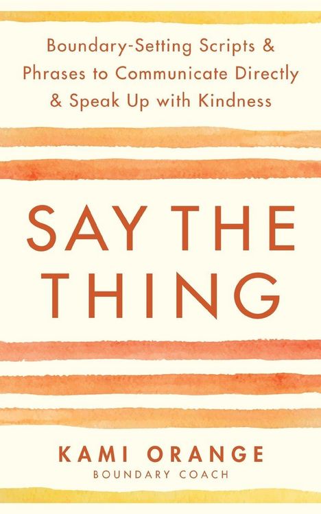 Produktbild: Say the Thing
