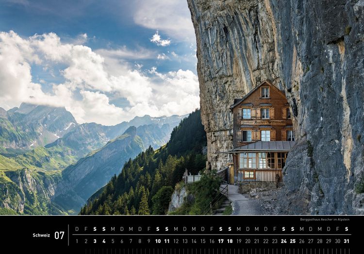 Produktbild: Schweiz Premiumkalender 2027