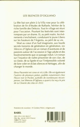 Produktbild: Les silences d'Ogliano