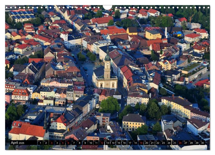 Produktbild: Der Chiemgau von oben (Wandkalender 2026 DIN A3 quer), CALVENDO Monatskalender