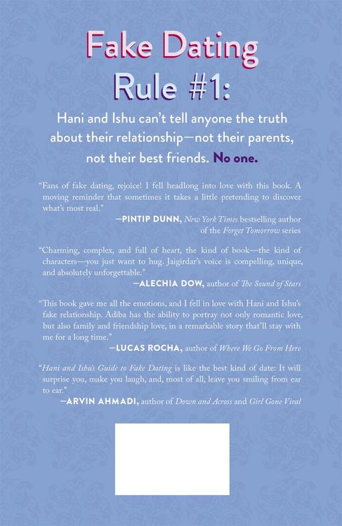 Produktbild: Hani and Ishu's Guide to Fake Dating