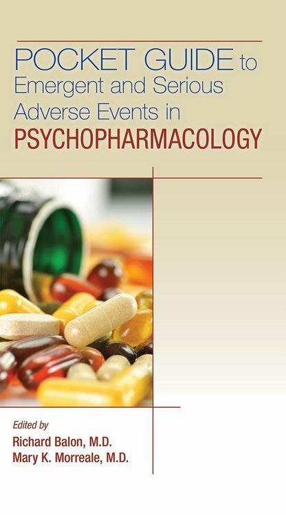 Produktbild: Pocket Guide to Emergent and Serious Adverse Events in Psychopharmacology