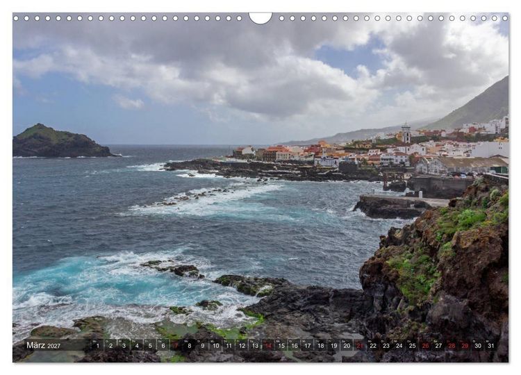 Produktbild: Vulkaninsel im Atlantik, Teneriffa (Wandkalender 2027 DIN A3 quer), CALVENDO Monatskalender