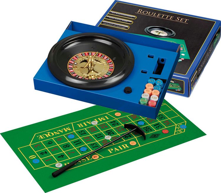 Produktbild: Philos 3701 - Roulette Set Standard, mit Kunststoffteller